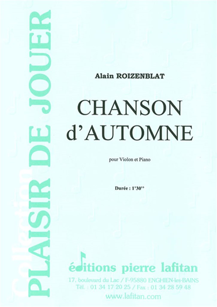 Chanson D'Automne